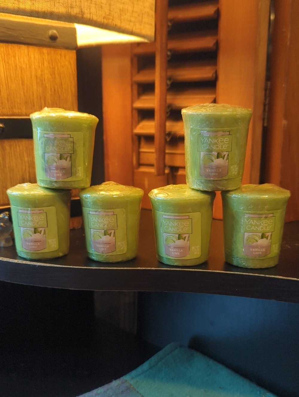 Yankee Candle Vanilla Lime Sampler Votive Lot x 6 Gourmand NEW NIP NICE 💫